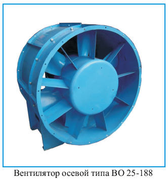 Осевой вентилятор ВО 25-188