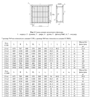 Схема секций складчатого фильтра