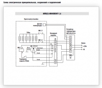 Схема электрическая принципиальная, соединений и подключений МПК-ИННОВЕНТ-1,6