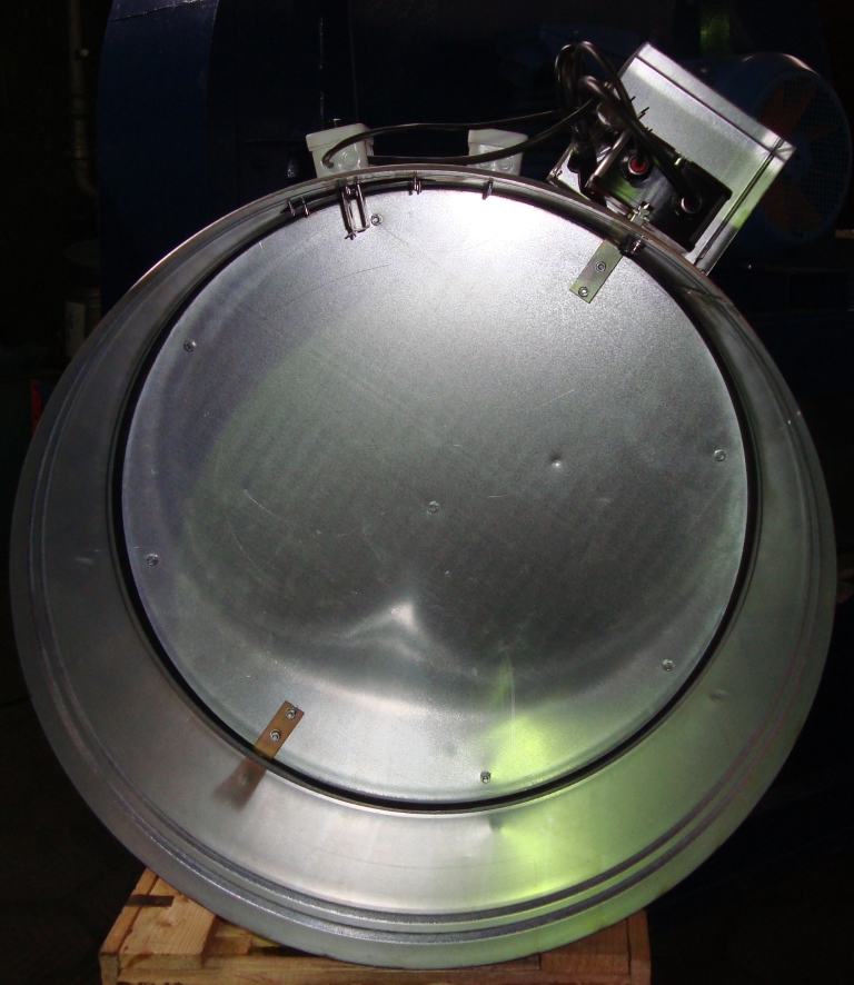 Клапан КЛОП-1 круглого сечения