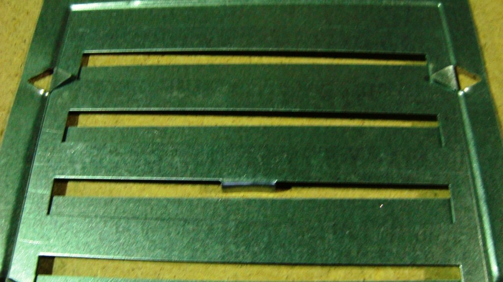 Вентиляционные решётки из оцинкованной стали P-150