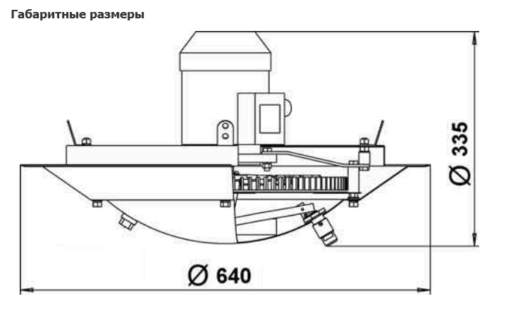 Габаритные размеры AГ 1