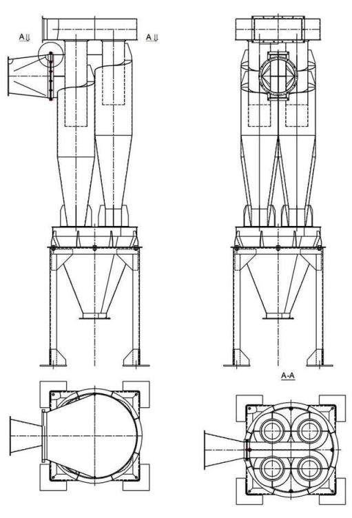 Схема циклона
