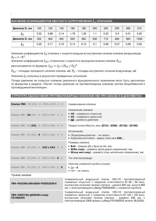 Условное обозначение