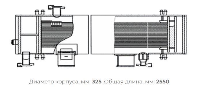 Габаритные и присоединительные размеры ПП2-6-2-2
